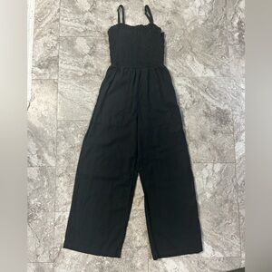 Universal Thread Smocked / Shirred Spaghetti Strap Jumpsuit XS
